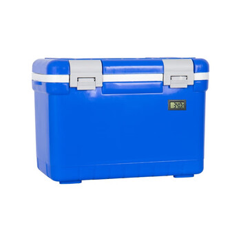 Saixin cold chain 10-liter drug vaccine blood specimen low-temperature reagent transfer box cold chain refrigerator gsp incubator 2~8 degrees temperature display 10-liter incubator