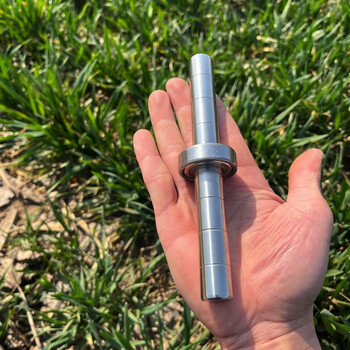 Fingertip mini abdominal wheel stainless steel bearing silent slimming fitness equipment