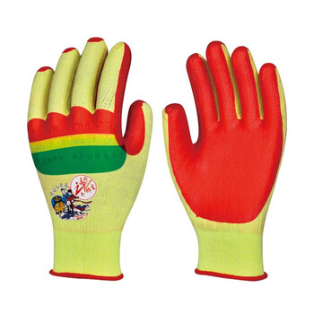 Altair labor protection rubber gloves, puncture-resistant, wear-resistant, anti-slip protective gloves with film on the back for construction site work, workshop, altair 2019 film, 12 pairs, one size fits all