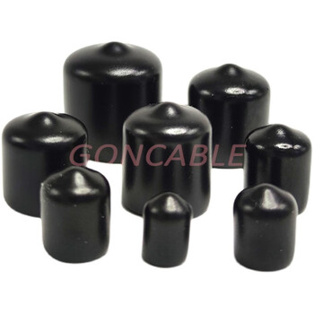 Sma dust cap n-type protective cap bnc/tnc rf connector male female pvc plastic connector dust cover sma female dust cap black 50