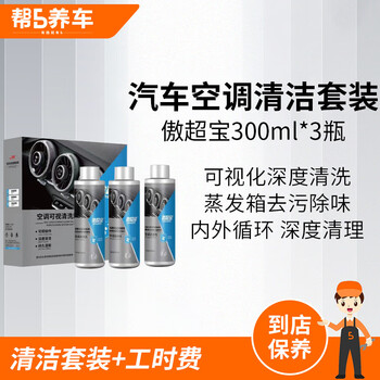Help5 car maintenance car air conditioner visual deep cleaning evaporator box cleaning, decontamination, deodorization and antibacterial three effects package construction set