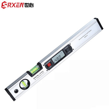 Shixin laser high-precision electronic digital display level infrared level meter angle meter magnetic slope ruler with level 400mm standard model (without magnet)