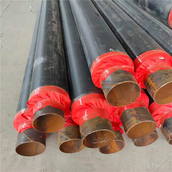 Urban heating prefabricated directly buried insulated pipe polyurethane rigid foam insulated steel pipe dn100 108*4 20#