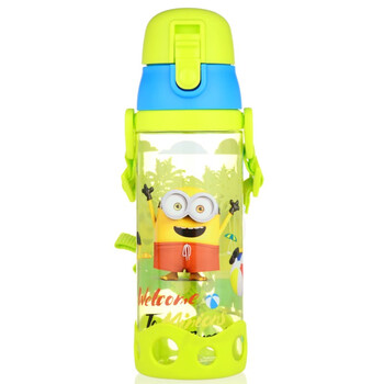 Minions direct drinking water bottle 6618c 600ml green