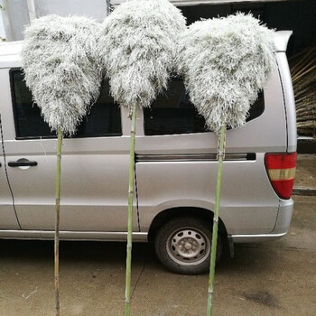 Broom silk wool wave plastic silk woven bag silk multi-region wool broom is about 1.9 meters long and needs to be tied up by yourself