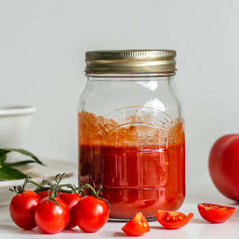 Kilner british yellow peach canned empty bottle with lid food grade retortable fruit tomato sauce special glass sealed jar birmingham 500ml