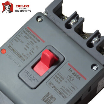 Molded case circuit breaker cdm1/cdm3 100a 160a 200a 250a 3p 4p air switch 3p 10a