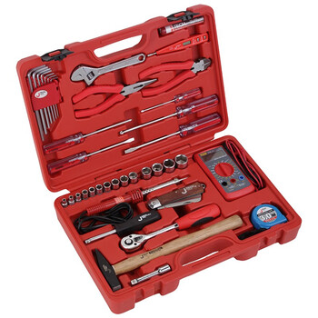 Jetech household tool box multi-functional manual electronic repair tool set home electrician repair combination set jeb-e39 39-piece set