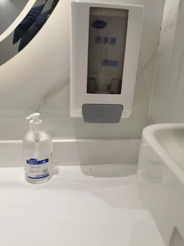 Kfc pizza hut hand sanitizer box/soap dispenser/disinfectant box/soap dispenser milky white liner machine