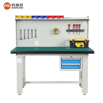 Corini cold-rolled steel heavy-duty work bench fitter bench auto repair multi-functional hanging plate combination tool bench gray white jzkgw15075-610f0p can be customized
