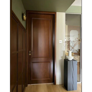 Xiaoxiao wooden door bedroom interior kitchen bathroom paint veneer solid wood door solid wood veneer paint
