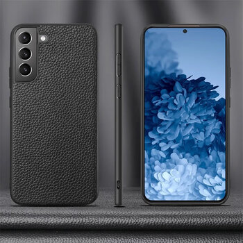 Suitable for samsung s24 mobile phone case, genuine leather simple back case, samsung s24+ cowhide s24ultra pebbled pattern all-inclusive s23ultra anti-fall shell, cowhide pebbled pattern all-inclusive elegant black samsung galaxy s24