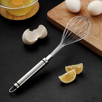 Onlycook 304 stainless steel egg beater, manual egg beater, baking cream mixer, egg beater/single