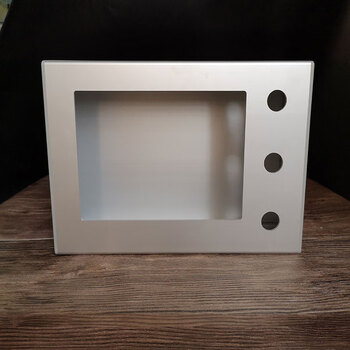 7-inch/kunlun tong-state touch screen installation box/control box human-machine interface plc 192*138 screen opening and 3 22-hole