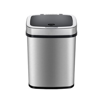 Liyang smart sensor trash can lid 12l space silver + ordinary battery