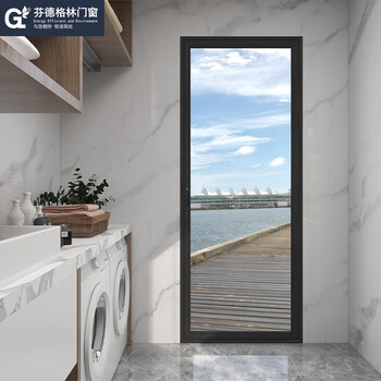 Findgreen doors and windows 100 broken bridge aluminum alloy swing door with 304 stainless steel diamond mesh screen door anti-collision soundproofing anti-theft interior door living room balcony interior doors and windows customized gold (can be used to offset the purchase price)