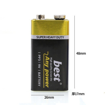 Mf47 9v-battery no. 2 1.5 laminated battery multimeter/microphone alkaline battery instrument instrument accessories battery 9v battery
