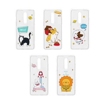 99% new oneplus 8-lion-printed mobile phone case