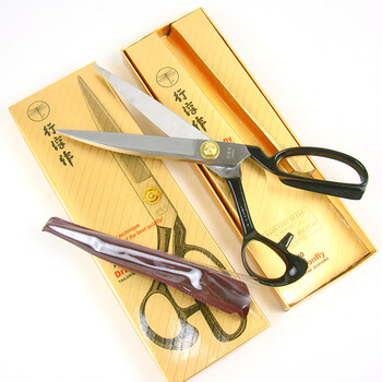 Sailotou customized korean dragonfly line chunzuo tailoring clothing leather scissors 89101112 inches 12 inches-300