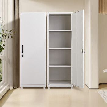 Steel storage cabinet integrated wall-mounted household living room balcony sundries storage cabinet deepened large capacity iron cabinet 1640 height * 500 width * 400 depth mm single door horizontal panel 0.7mm