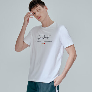 Sangun short-sleeved men's spring and summer new pure cotton fashion trend t-shirt men's loose casual half-sleeved bottoming shirt white 3xl