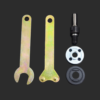 Chengzhou electric hand drill variable angle grinder conversion head connecting rod five-piece set variable cutting polishing and grinding accessories universal saw blade connecting rod five-piece set