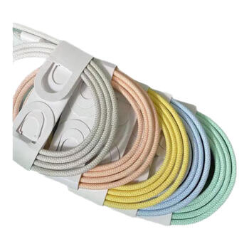 Poskelrty is suitable for apple type-c mobile phone charging cable data cable fast charging charging cable usb to apple (blue) 6-14 1m