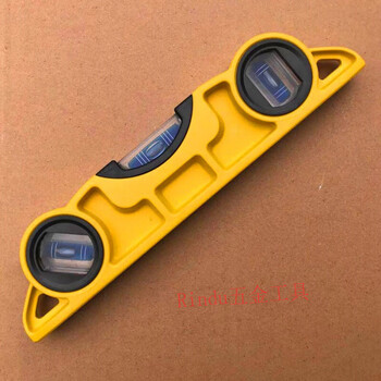 Smvp230mm mini level aluminum alloy level strong magnetic vertical measuring tool yellow yellow yellow yellow