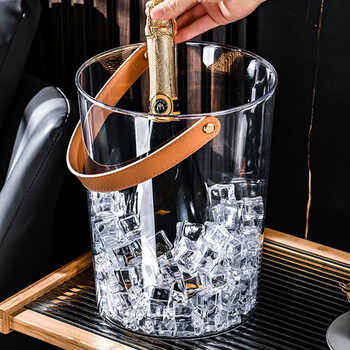 Bonison ice bucket home beer ice storage ice cube large capacity red wine champagne bar ktv portable large round