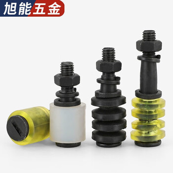 Bingneng m8-m36 backrest pin bolt coupling pin carbon steel column pin screw screw water pump pin elastic shock-absorbing column pin beef tendon m12*18*83 1 set