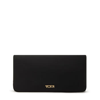 Tumi cosmetics sunglasses storage bag fashion travel accessories bag luxury toiletries bag 146595 black/gold os