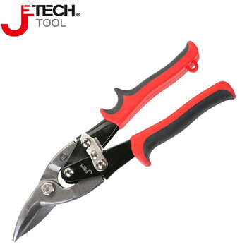 Jetech aviation scissors, iron scissors, stainless steel plate, aluminum plate scissors, wire mesh keel scissors, avsr-10 right head scissors 250mm