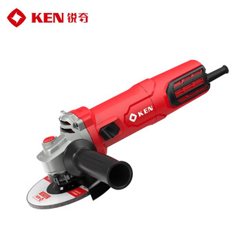 Ruiqi (ken) angle grinder 9125c high-power cutting machine 125 industrial grade grinder ceramic tile metal electric grinding and polishing machine 9125c energy grinding side switch