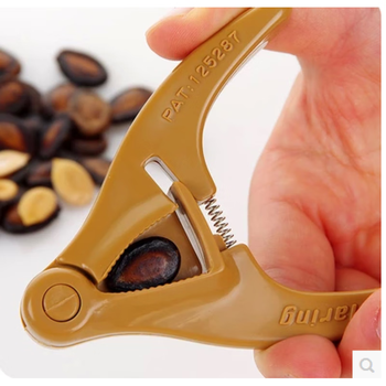 Fat donglai's same style melon seed pliers, nut peeler, black melon seed/pistachio/white melon seed peeling clip, melon seed cracking plastic melon seed peeler