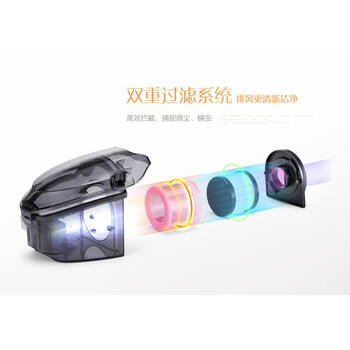 Green breath puppy mite remover accessories d-607 d-608 d-607 original hepa bracket dust box dust block dust cup assembly