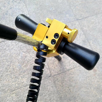 Cable stripper, insulated wire 10kv overhead wire stripper, rotary cutting high voltage stripping knife, quick wire stripper, bp-400+ free spare blade