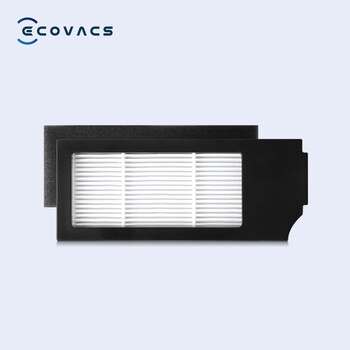 Ecovacs accessories dust box filter element is suitable for (x1 model) sponge + filter element*2 accessories