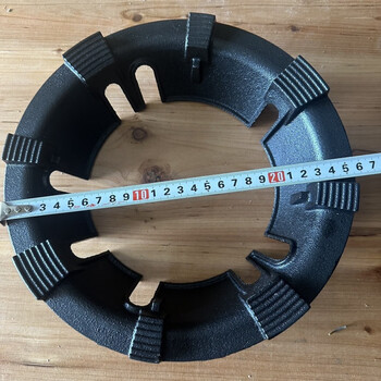 Qinkai cast iron gas stove wind shield and fire gathering cover household gas stove energy saving cover universal anti-slip bracket windproof cover accessories 8 claws fire gathering energy saving (all universal) original color no spray