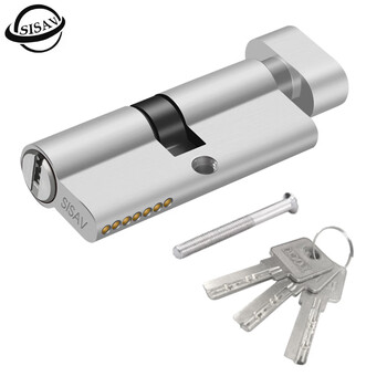 Sisav self interior door lock core bedroom door lock core wooden door lock head copper inner core silver sv-large 70