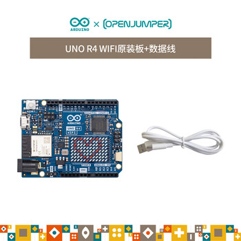 Development board arduino uno r4 minima/wifi version original motherboard controller kit uno r4 wifi italian original motherboard + data cable