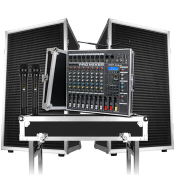 Depusheng depusheng d815 professional single 15-inch speaker set inch stage wedding outdoor conference performance hifi passive audio ktv engineering full frequency single 15-inch stage flight box standard set