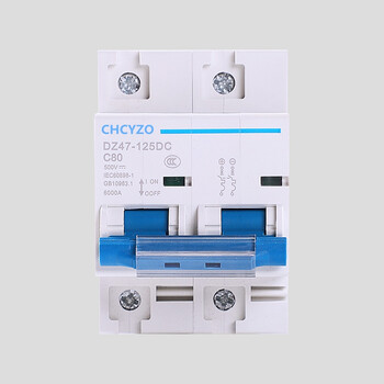 Dc air switch ups circuit breaker 2p bipolar dc500v 80a100a 125a photovoltaic dc air switch 2p 80a