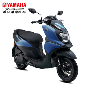 Yamaha yamaha motorcycle fuying 125 scooter efi car original complete vehicle forcex national iv yamaha fuying 125/quiet blue/bv25-010d