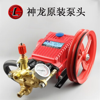 Shanghai shenlong brand ql258 type 358 type high pressure cleaning machine car washing machine brush car pump accessories pump head assembly 258 type/358 type universal pump