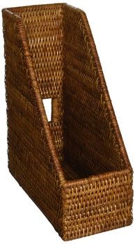 Kouboo1060081 la jolla rattan magazine file honey brown