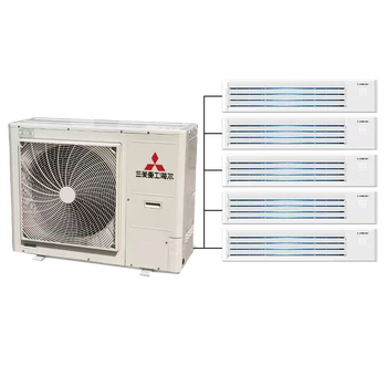 Mitsubishi (mitsubishi) rfc160jx-h one-to-five 6-horse smart variable frequency heating and cooling home multi-spring rfc160jx-h