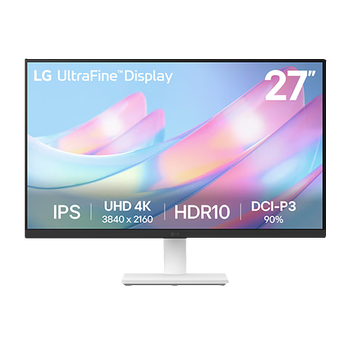 80% new lg 27-inch 4k computer monitor ips home office high-definition computer display hdr10 1000 1 contrast office reading mode 27us500