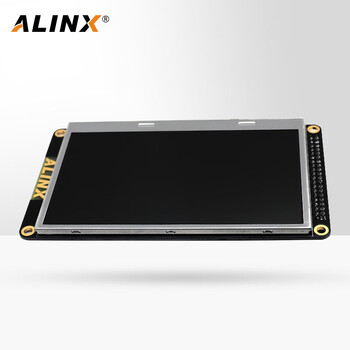 Alinx black gold supporting fpga 4.3 tft lcd screen module an430