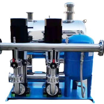 Frequency conversion water pump unit power 22kw lift 167m flow 32m3/h pipe diameter dn65 type one for use and one for backup