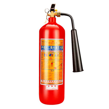 Zhean (zhean) carbon dioxide fire extinguisher 3/7/5kg two kilograms portable trolley type co2 dry ice gas machine room factory dedicated 2kg carbon dioxide fire extinguisher